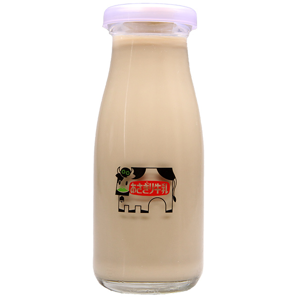 あさぎりミルクコーヒー(180mlビン) / 朝霧高原の自然 -あさぎり- 牛乳
